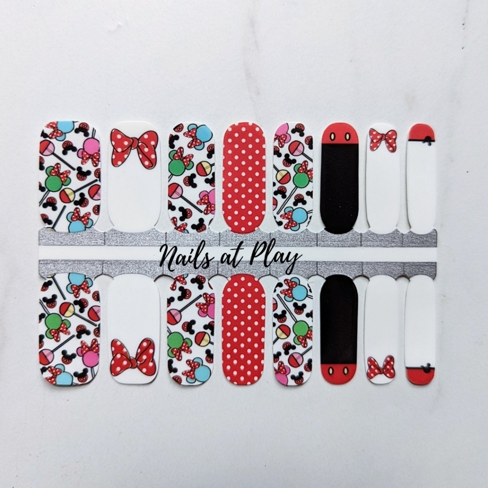 5 for $15 Nail Wraps- Minnie's Candy